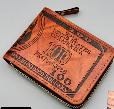 PU Leather Dollar Wallet