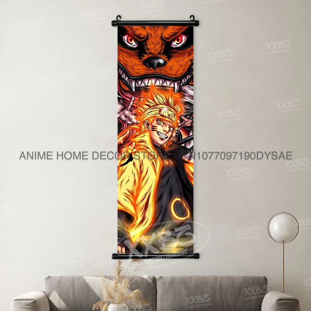 Naruto Posters: Anime Hanging Scroll Wall Art Decor