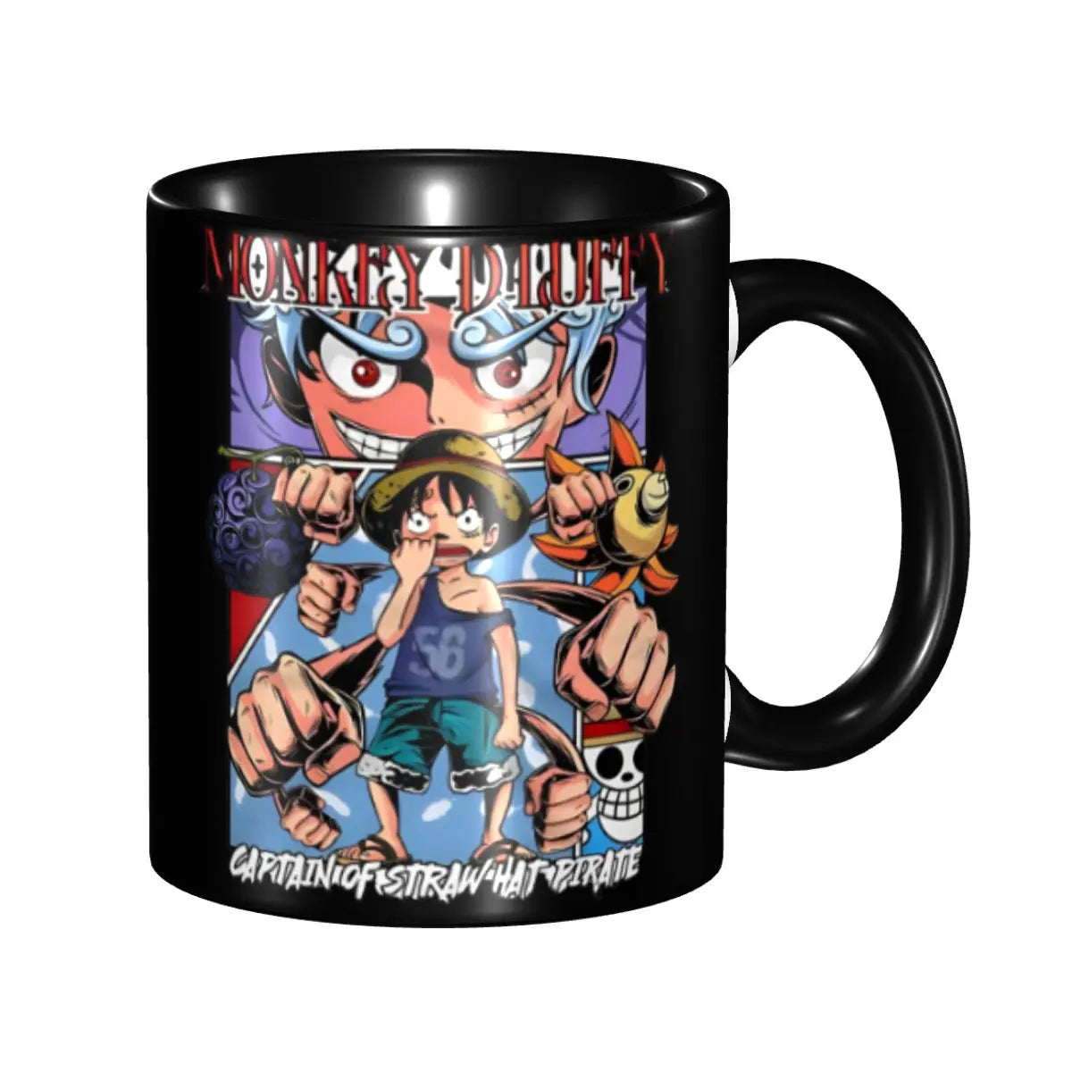 Monkey D. Luffy Gear Fifth Mug: Cute Anime Cup for Kids