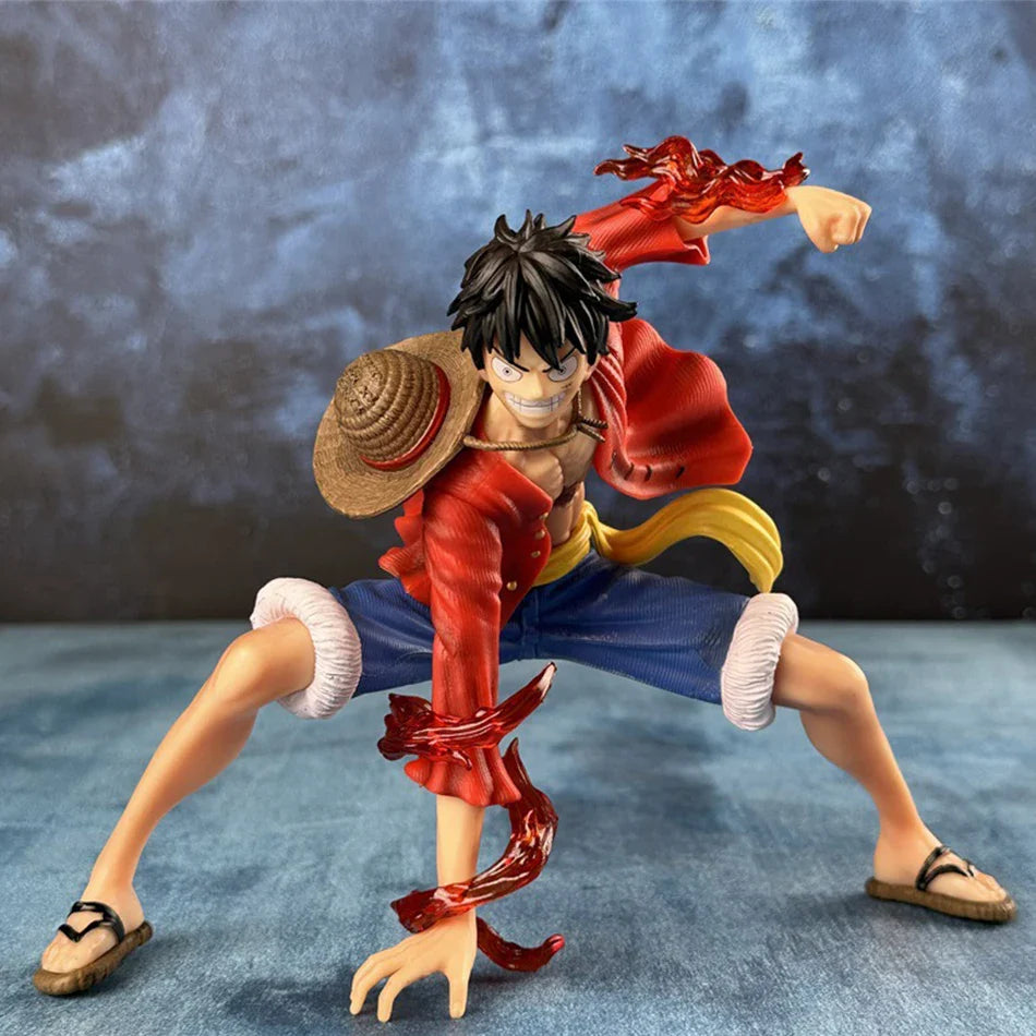 One Piece Luffy Figures: 20cm Battle Style PVC Model