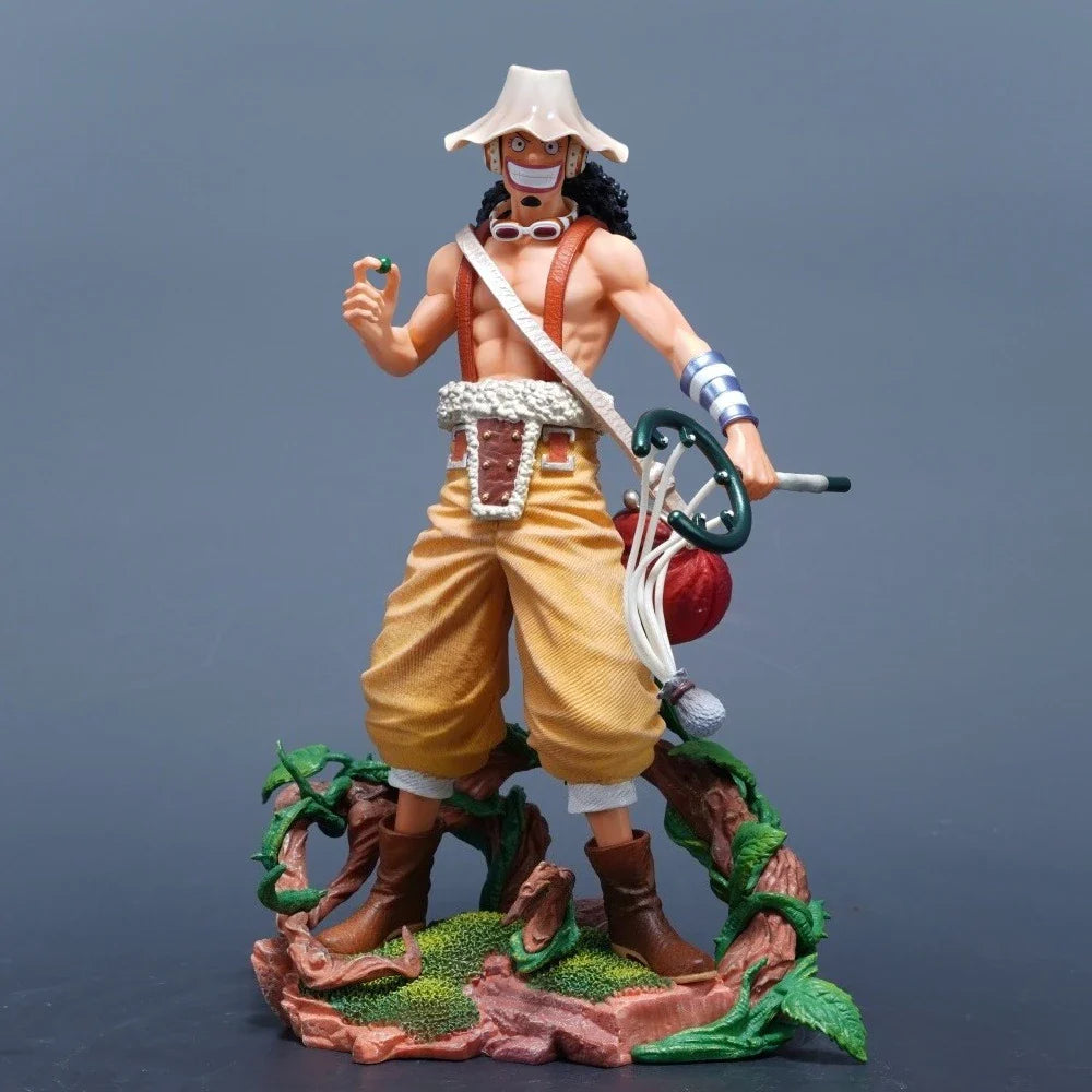 One Piece Usopp Figure: 25cm God Usopp Anime Statue
