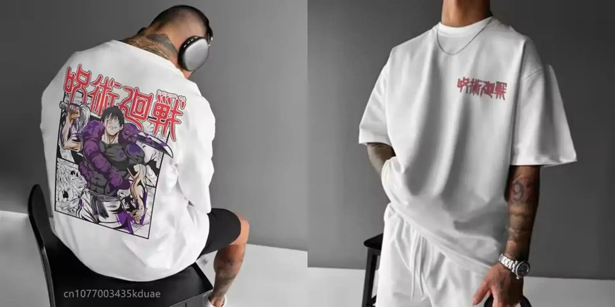 Jujutsu Kaisen T-Shirt: Men's Anime Graphic Tee