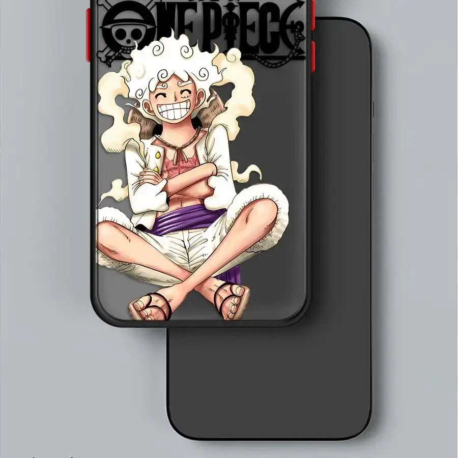One Piece Phone Case: Zoro & Luffy Matte iPhone Cover