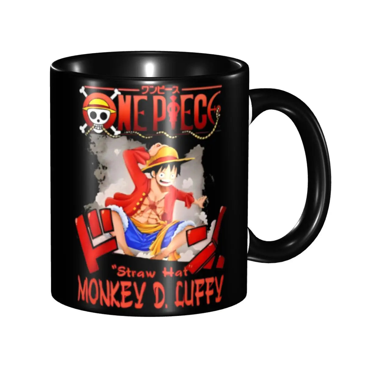 Monkey D. Luffy Gear Fifth Mug: Cute Anime Cup for Kids