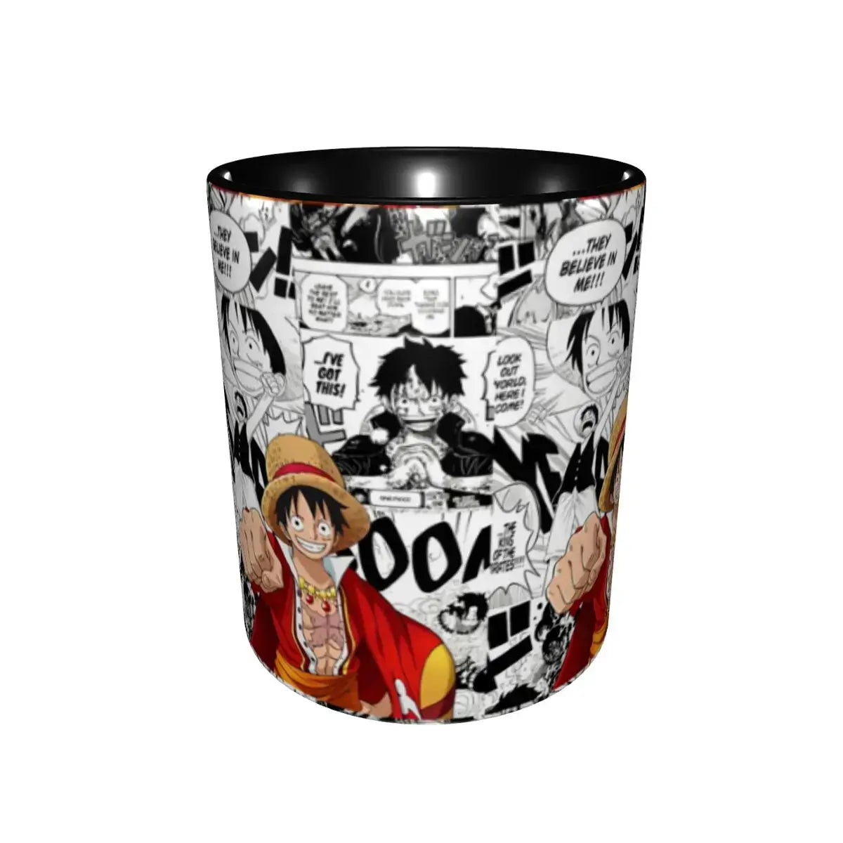 Kid's Luffy One Piece Mug: Cartoon Anime Water Cup Gift