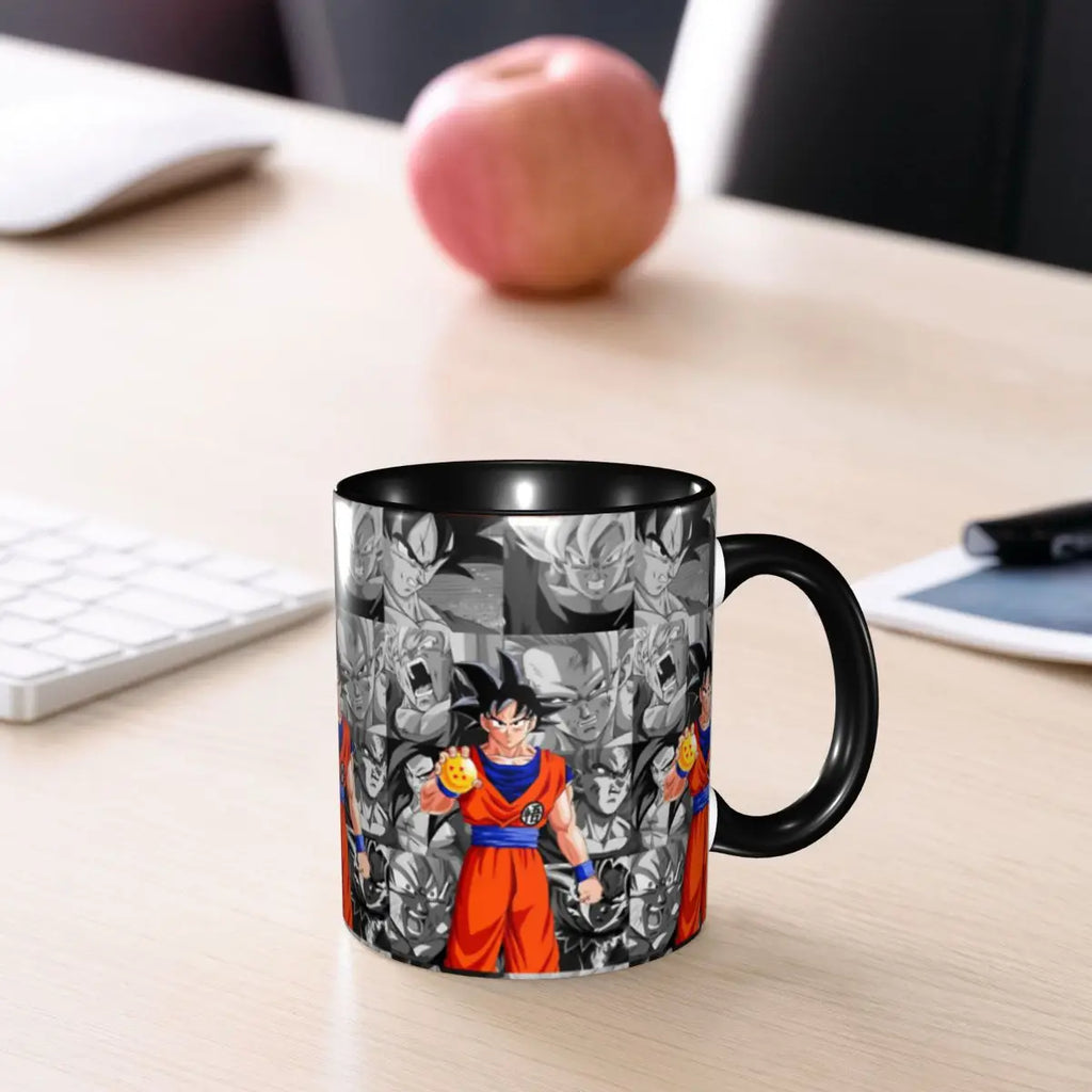 Dragon Ball Gift Mug: Anime Cartoon Water Cup for Kids