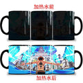 One Piece Color Changing Mug: Nika Luffy & Ace Magic Cup