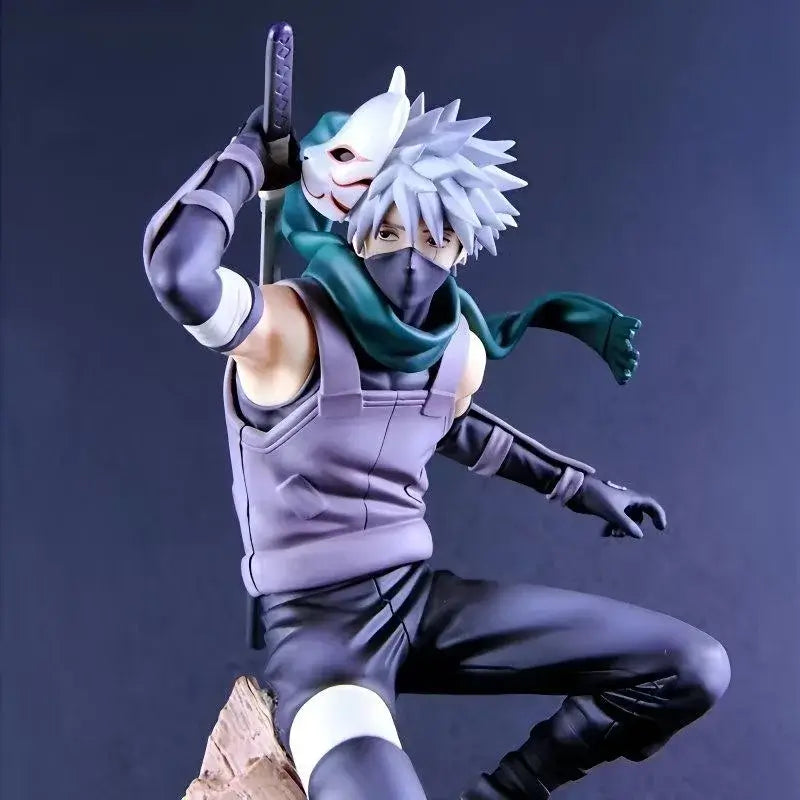 Naruto Kakashi Handmade Ornament Konoha Flag Model