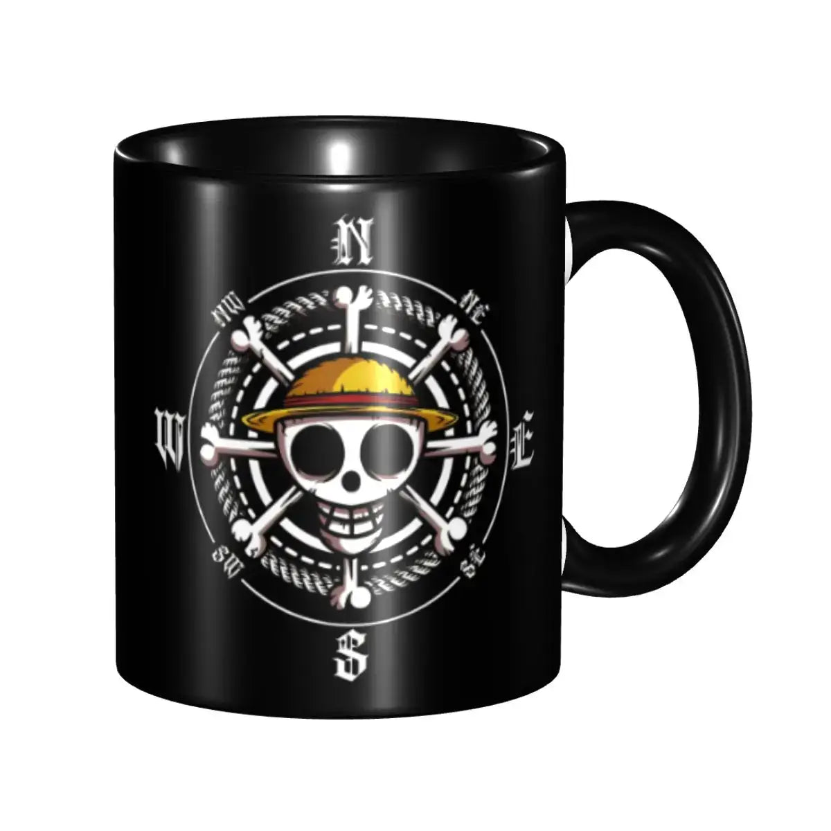 Monkey D Luffy Quotes One Piece Mug: Funny Kids Gift