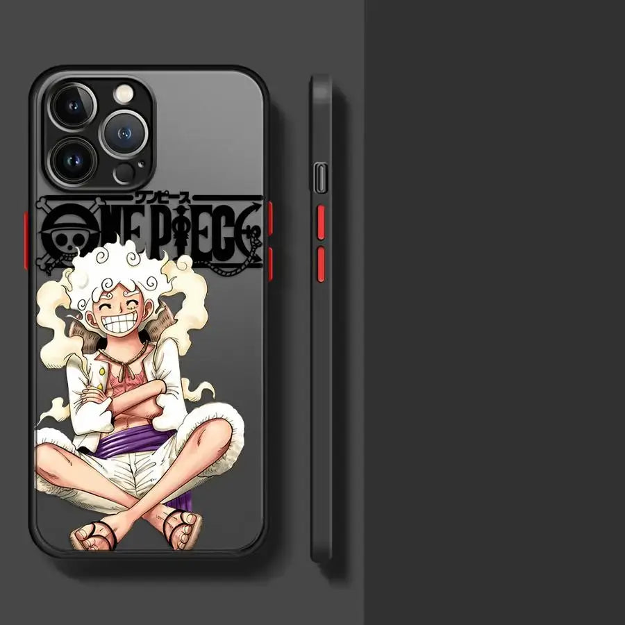 One Piece Phone Case: Zoro & Luffy Matte iPhone Cover